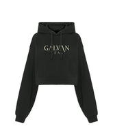 Galván Real - Sudadera Capucha Crop Top "Maldita Locura" Mujer - D2fy - Direct To Fans - Galván Real