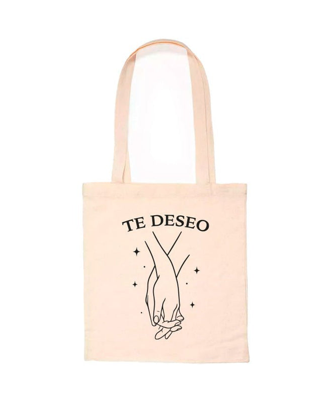 Galván Real - Tote Bag "Te Deseo" Beige - D2fy - Direct To Fans - Galván Real