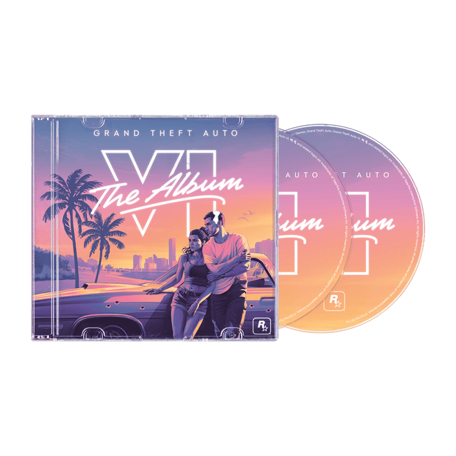 Grand Theft Auto VI - 2CD "Grand Theft Auto VI: The Album" - D2fy - Direct To Fans - Grand Theft Auto