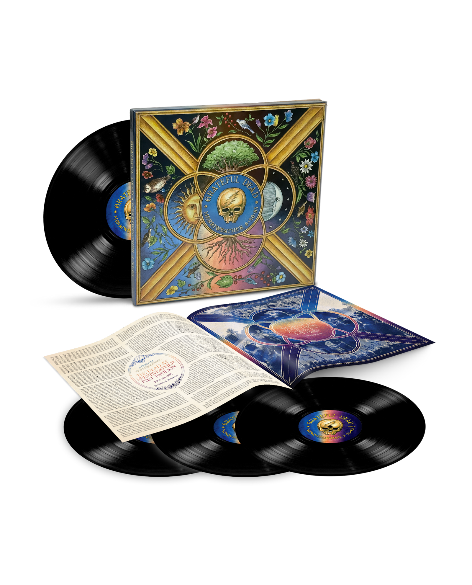 Grateful Dead - 4LP Vinilo "Merriweather 6/30/85" - D2fy - Direct To Fans - Grateful Dead