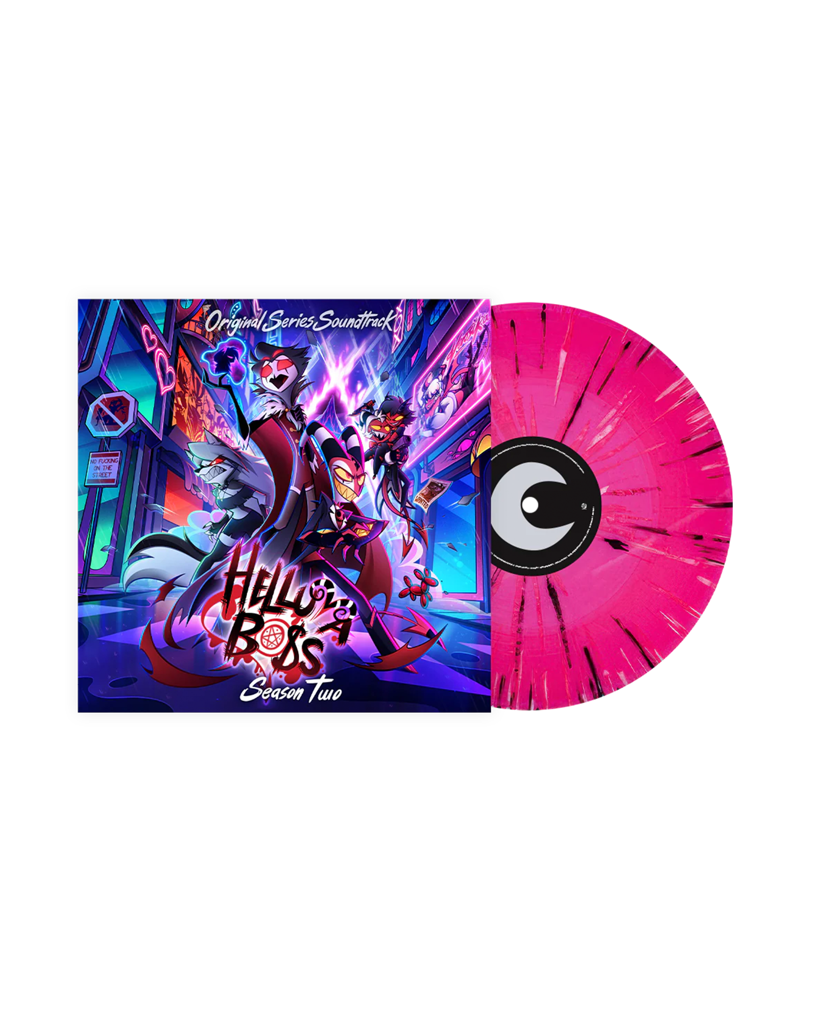 Helluva Boss - LP Vinilo Negro y Rosa "Season Two OST" - D2fy - Direct To Fans - Helluva Boss
