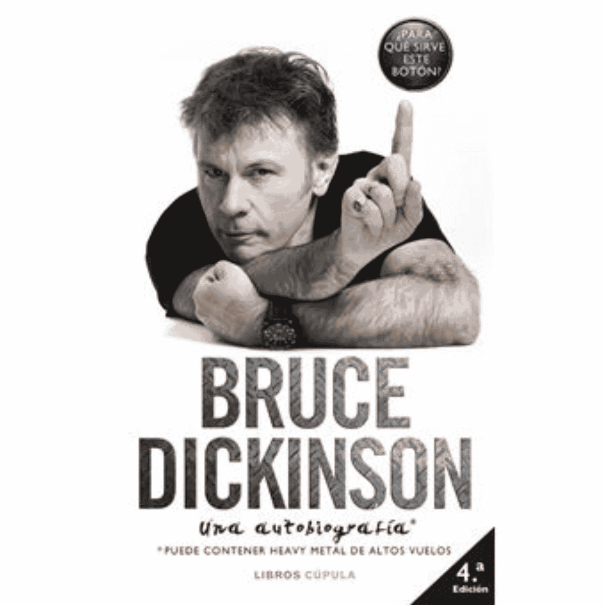 Iron Maiden - Libro "Bruce Dickinson. Edicion Tapa Blanda" - D2fy - Direct To Fans - Iron Maiden