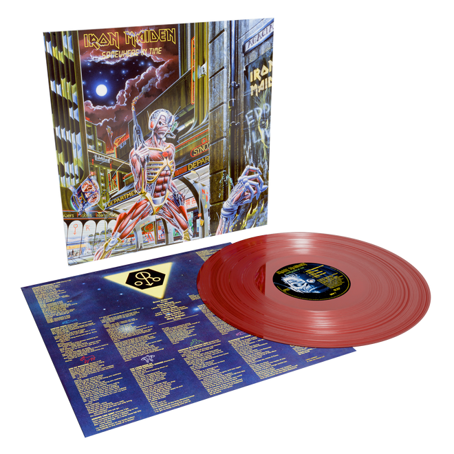 Iron Maiden - LP Vinilo Rojo "Somewhere in Time (40th Anniversary)" - D2fy - Direct To Fans - Iron Maiden