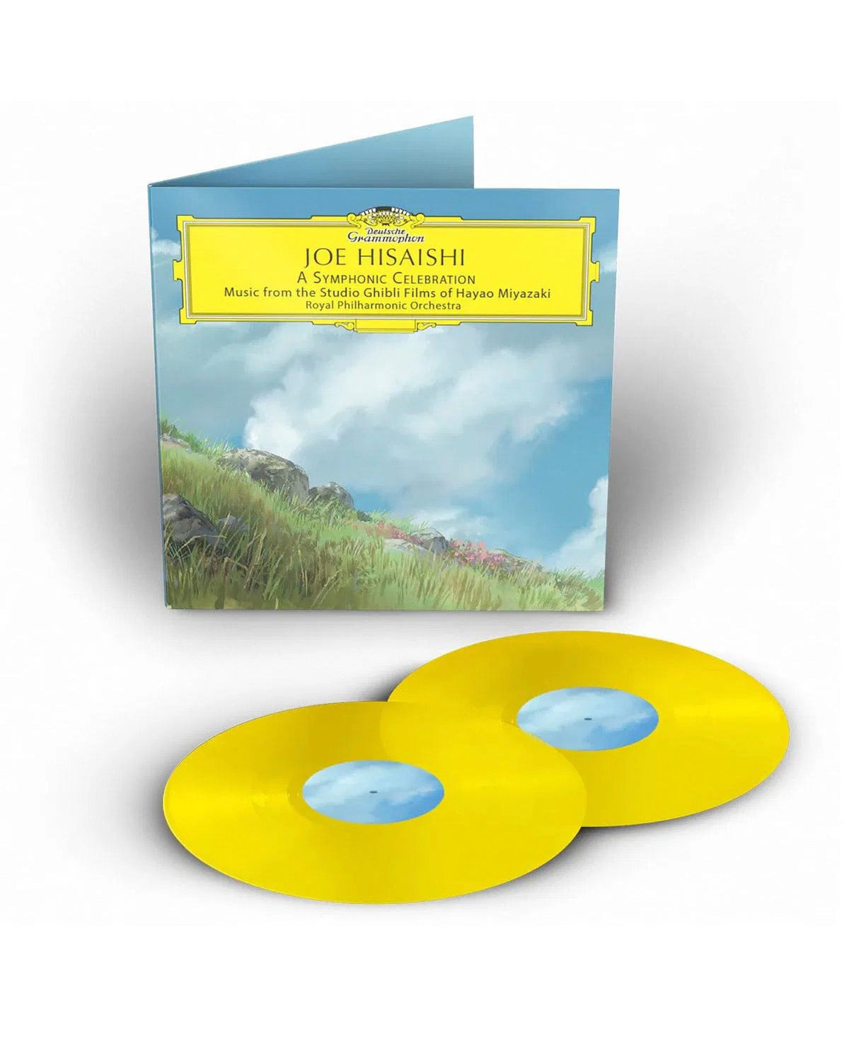 Joe Hisaishi, Royal Philharmonic Orchestra - 2LP Vinilo Amarillo "A Symphonic Celebration" - D2fy · Rocktud - D2fy
