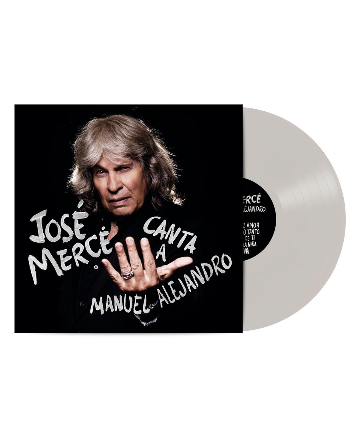 José Mercé - LP Vinilo Blanco "José Mercé Canta A Manuel Alejandro" - D2fy · Rocktud - D2fy
