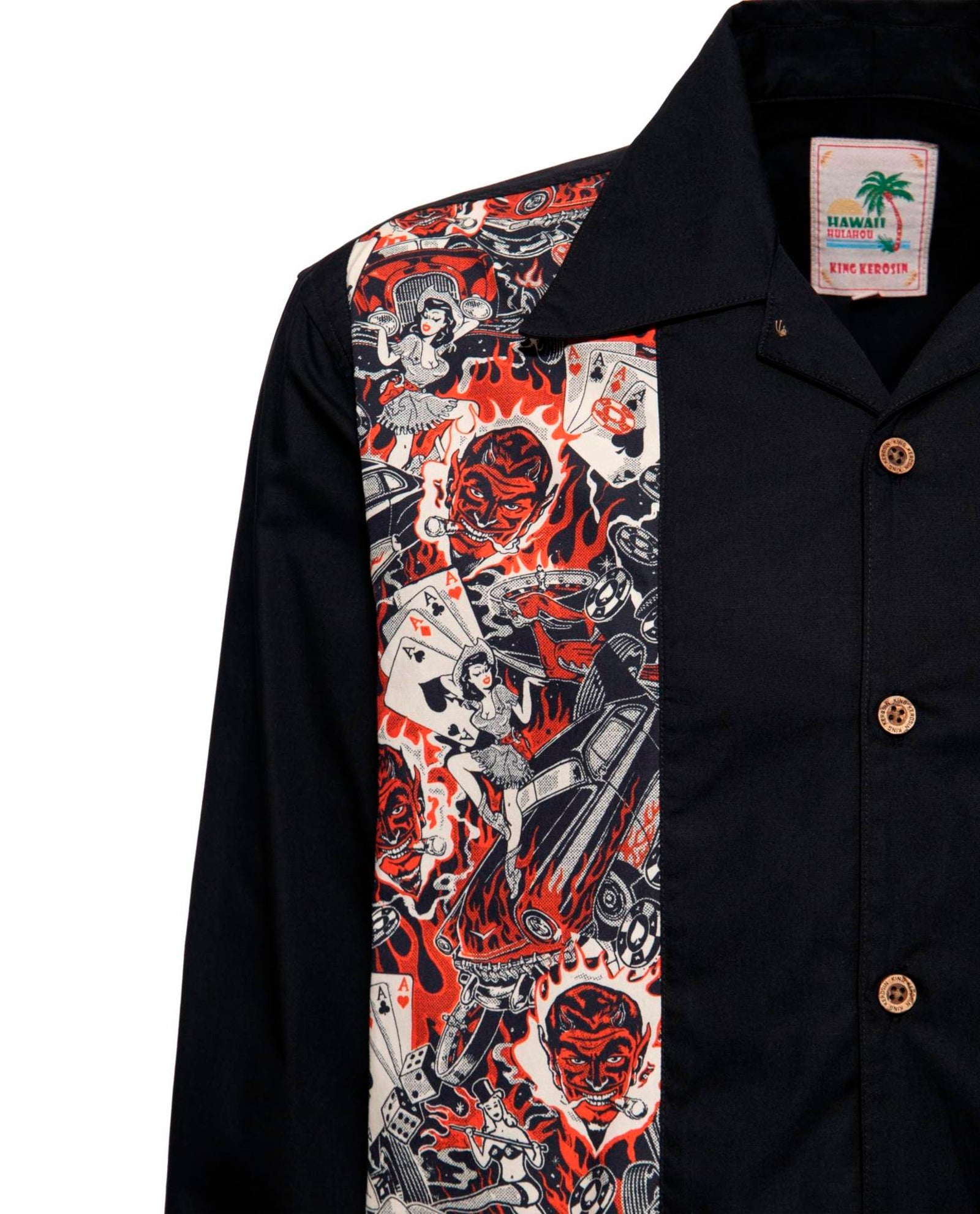 King Kerosin - Camisa "Rockers" Unisex - D2fy · Rocktud - King Kerosin
