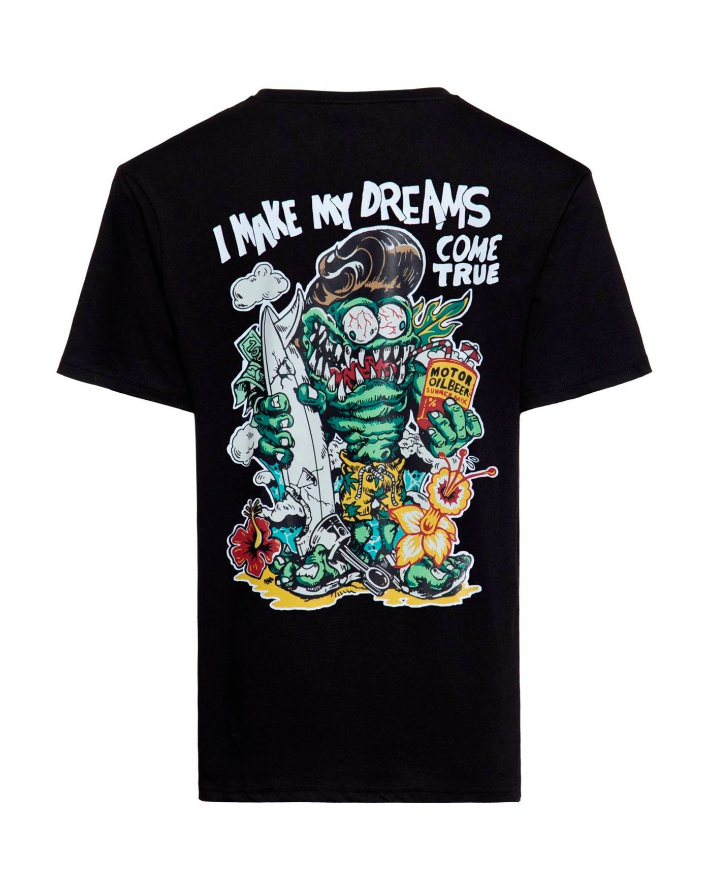 King Kerosin - Camiseta "I Make My Dreams" Unisex Negra - D2fy · Rocktud - King Kerosin