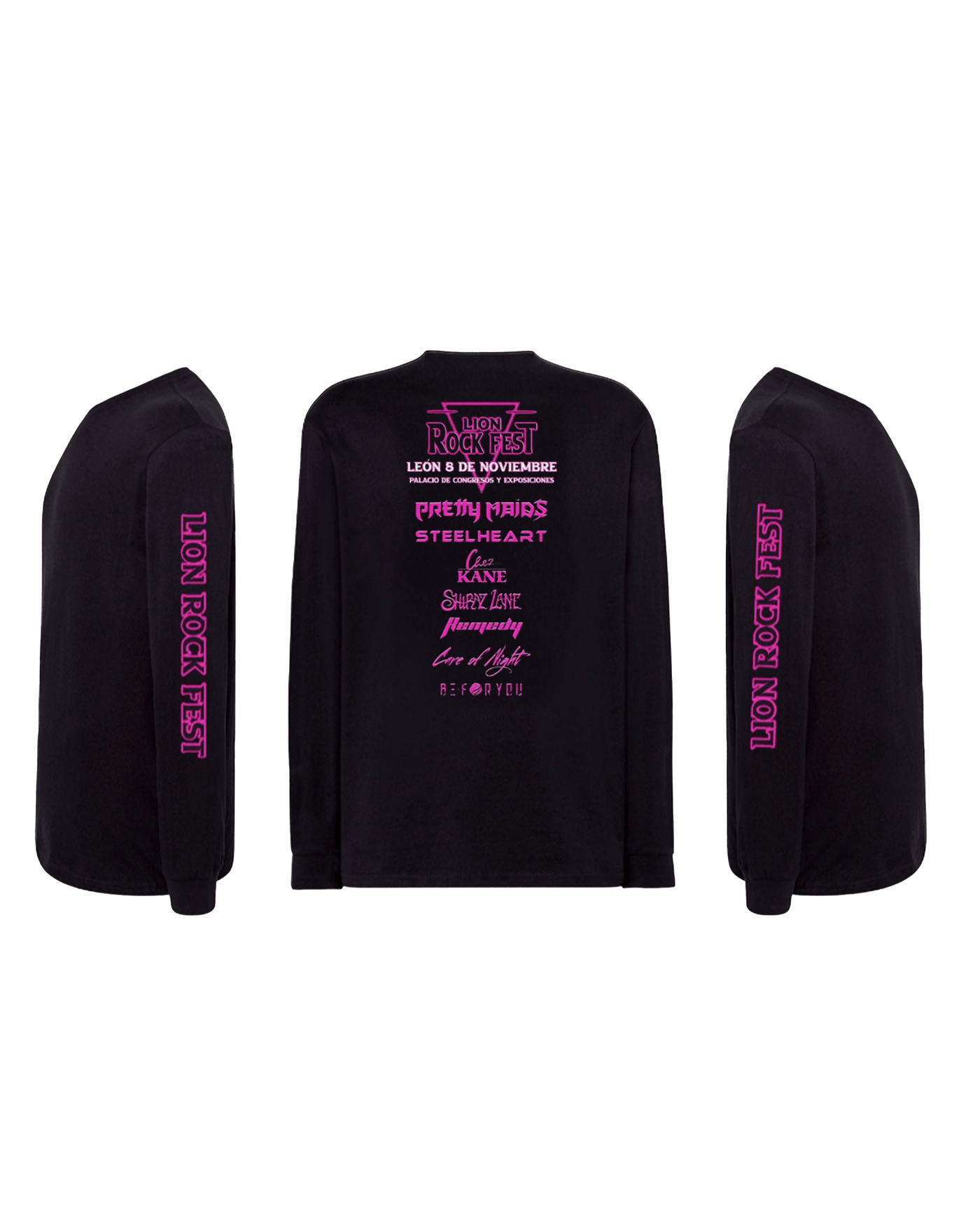 Lion Rock Fest - Camiseta Manga Larga Oficial Lion Rock Fest 2025 - D2fy · Rocktud - Loquillo