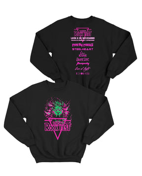 Lion Rock Fest - Sudadera Clásica Oficial Lion Rock Fest 2025 Negra - D2fy · Rocktud - Rocktud