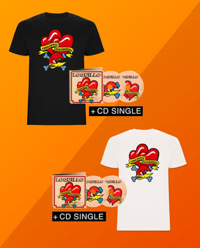 Loquillo - 2CD + CD Single + Camiseta "Corazones Legendarios" - D2fy · Rocktud - Loquillo