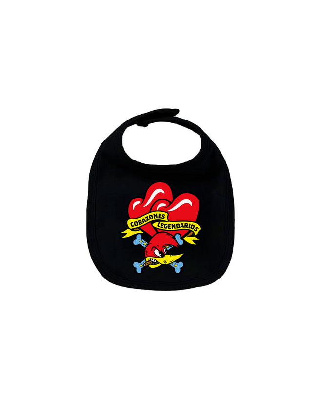 Loquillo - Babero "Corazones Legendarios" - D2fy · Rocktud - Loquillo