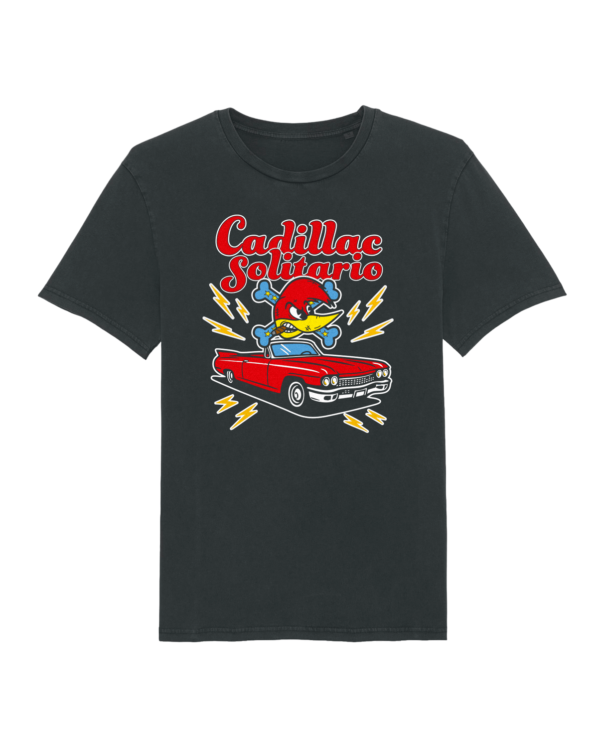 Loquillo - Camiseta "Cadillac Solitario II" - D2fy · Rocktud - Loquillo