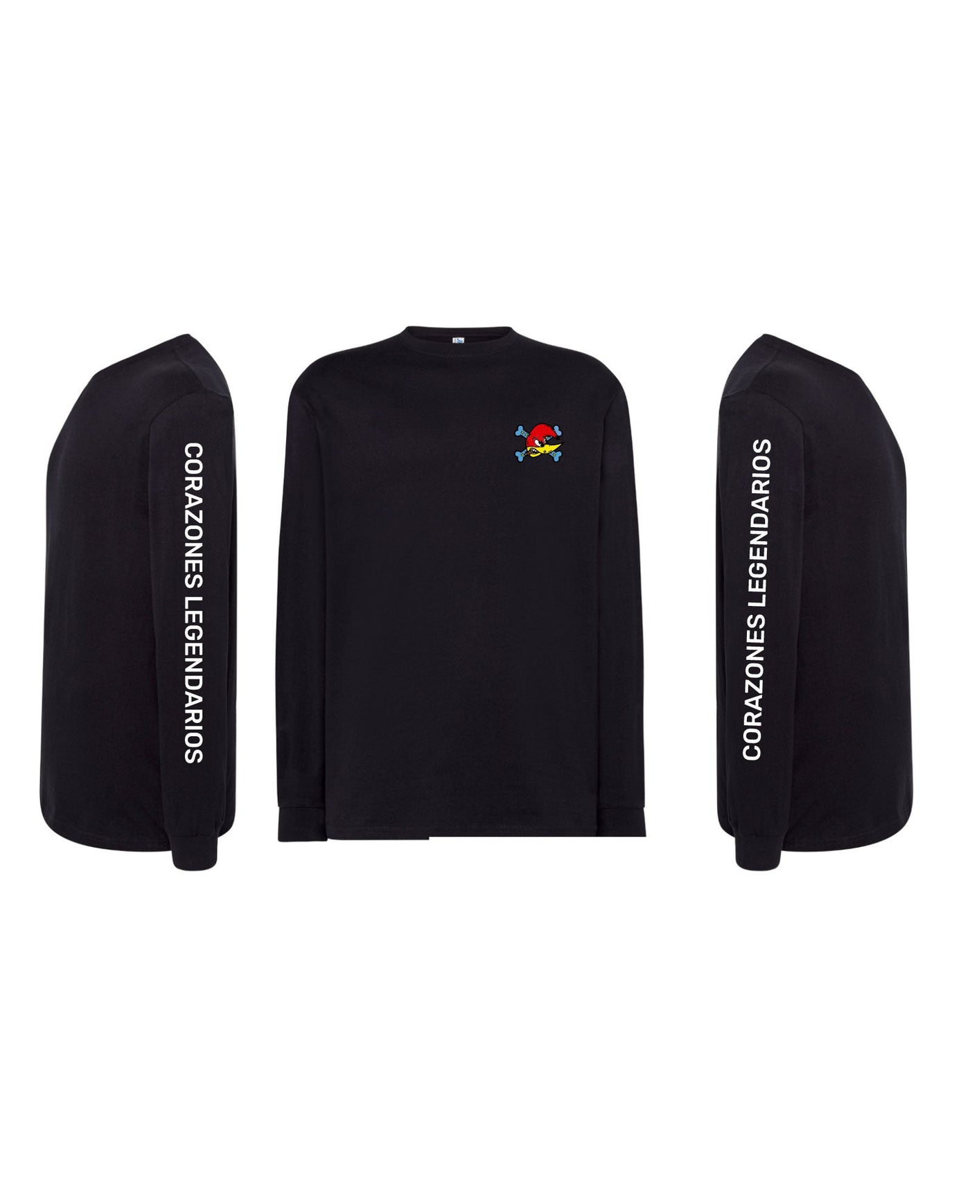 Loquillo - Camiseta Manga Larga "Corazones Legendarios" - D2fy · Rocktud - Loquillo