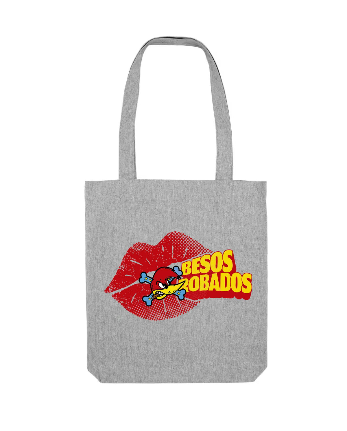Loquillo - Tote Bag "Besos Robados" Gris - D2fy · Rocktud - Loquillo