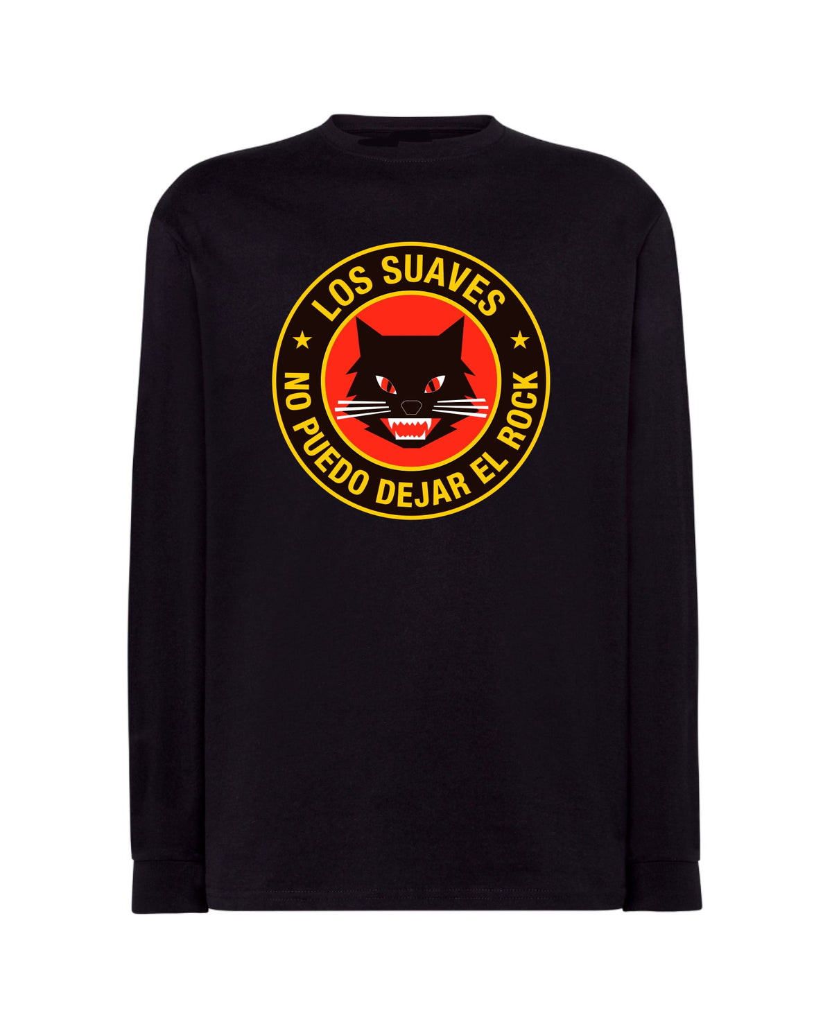 Los Suaves - Camiseta Manga Larga "No Puedo Dejar El Rock" - D2fy · Rocktud - Los Suaves