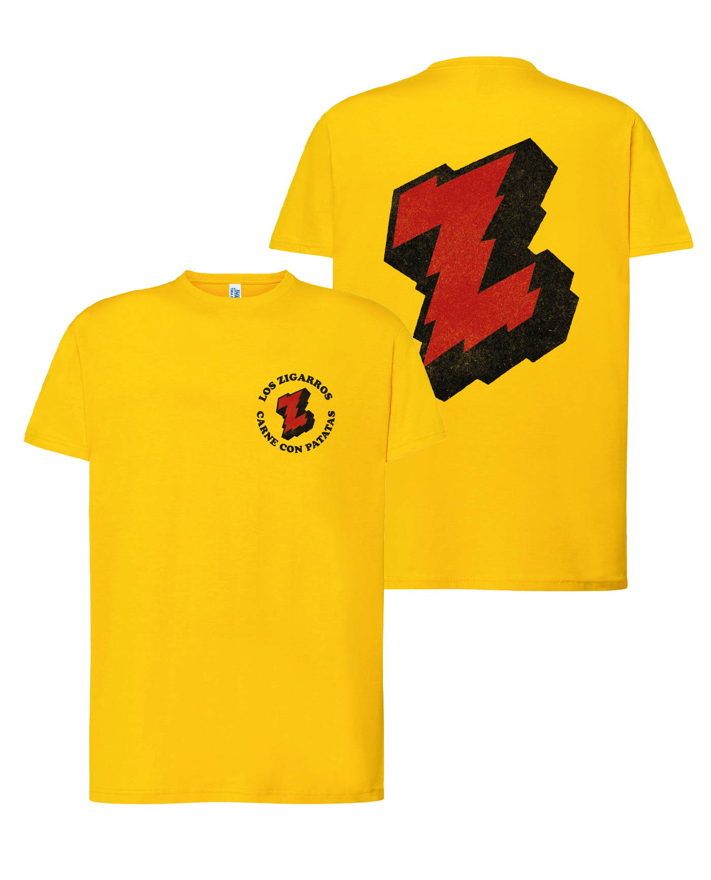 Los Zigarros - Camiseta Logo Z "Carne con Patatas" - D2fy - Direct To Fans - Los Zigarros