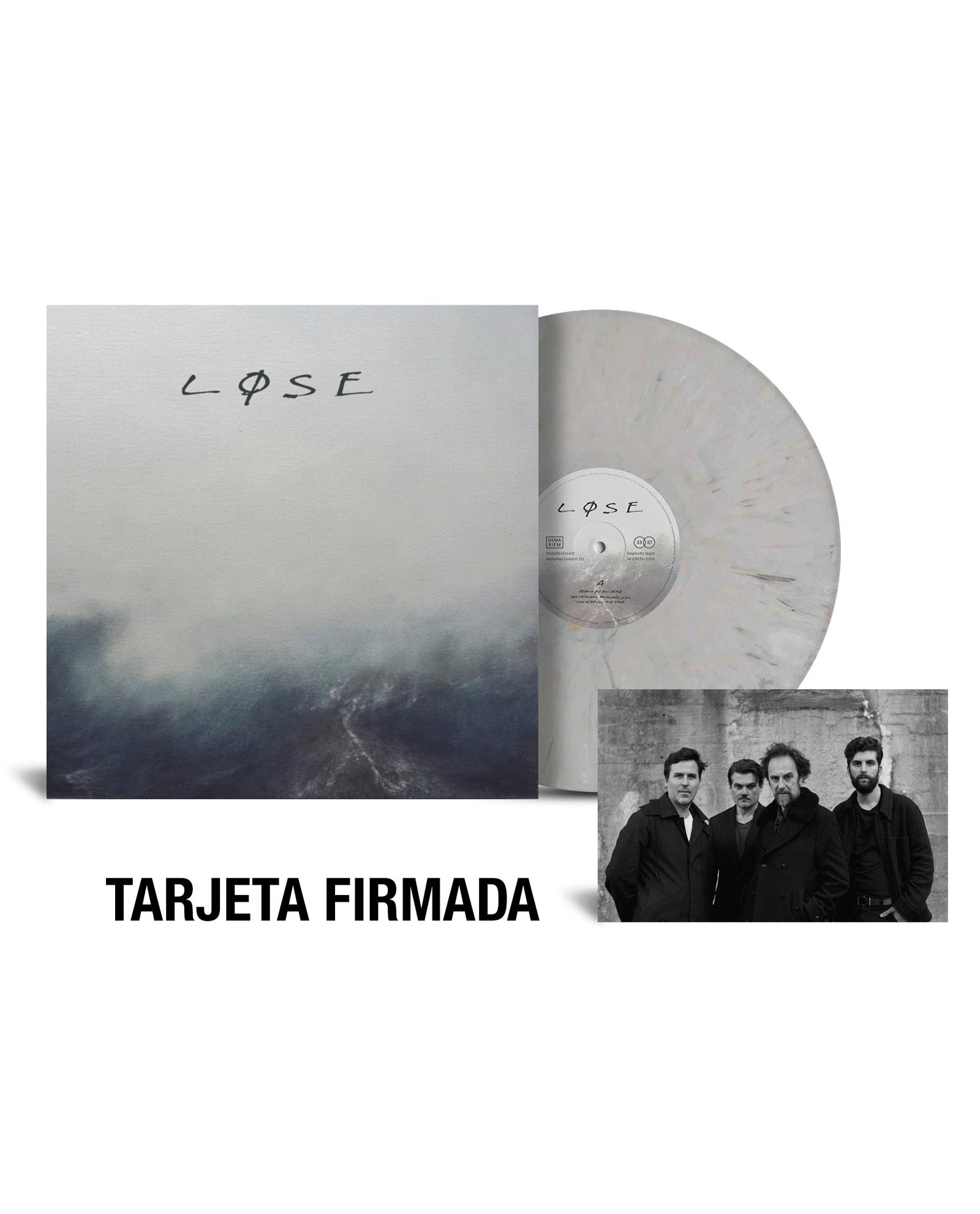 Løse - LP Vinilo Gris Marmolado + TARJETA FIRMADA "Løse" - D2fy · Rocktud - Rocktud