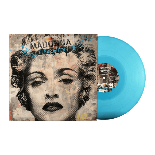 Madonna - LP Vinilo Color Azul Claro + Póster "Celebration" (Ed. Limitada) - D2fy - Direct To Fans - Madonna