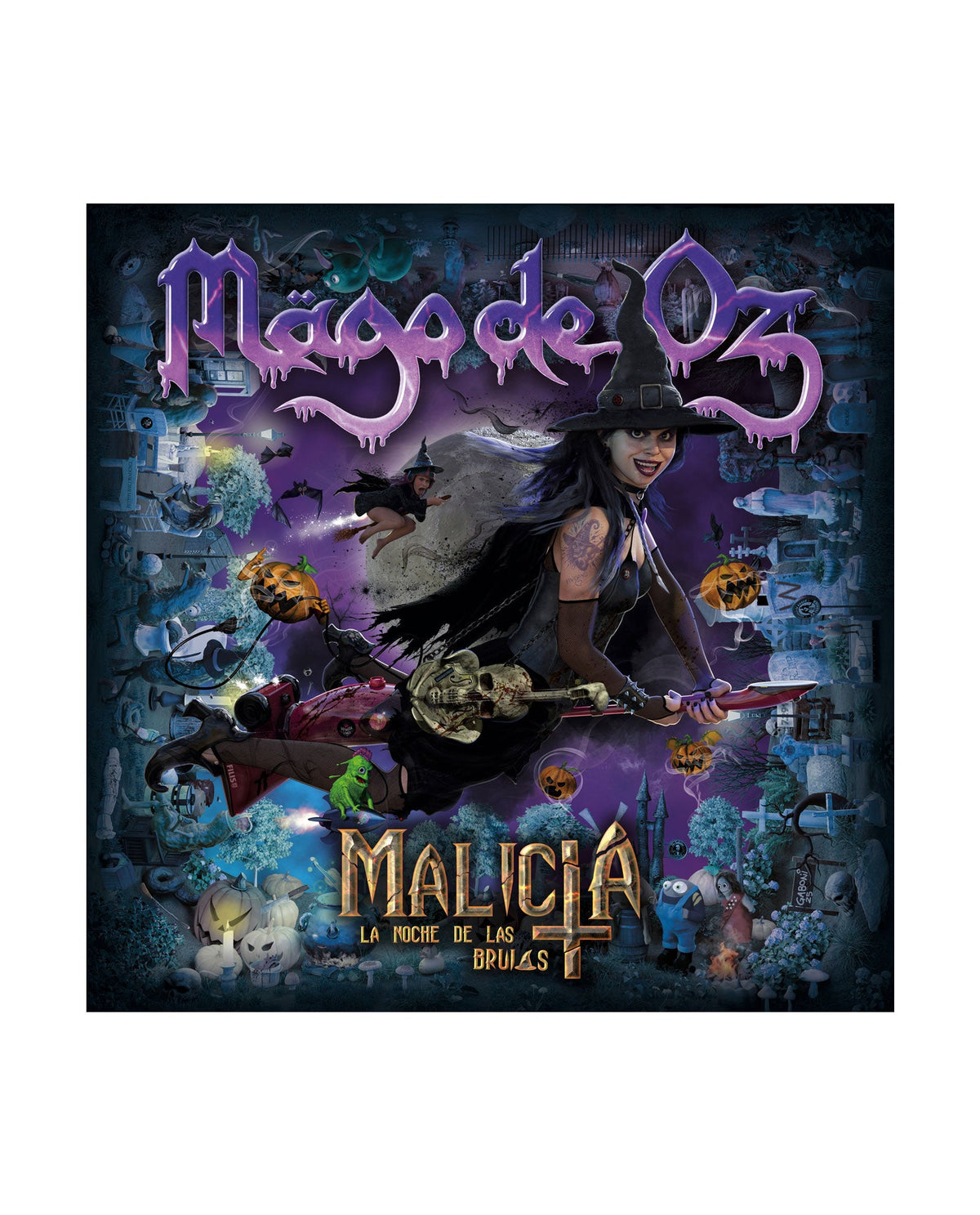 Mägo de Oz - 2LP Vinilo + 6 Cartas Tarot "Malicia" - D2fy · Rocktud - Rocktud