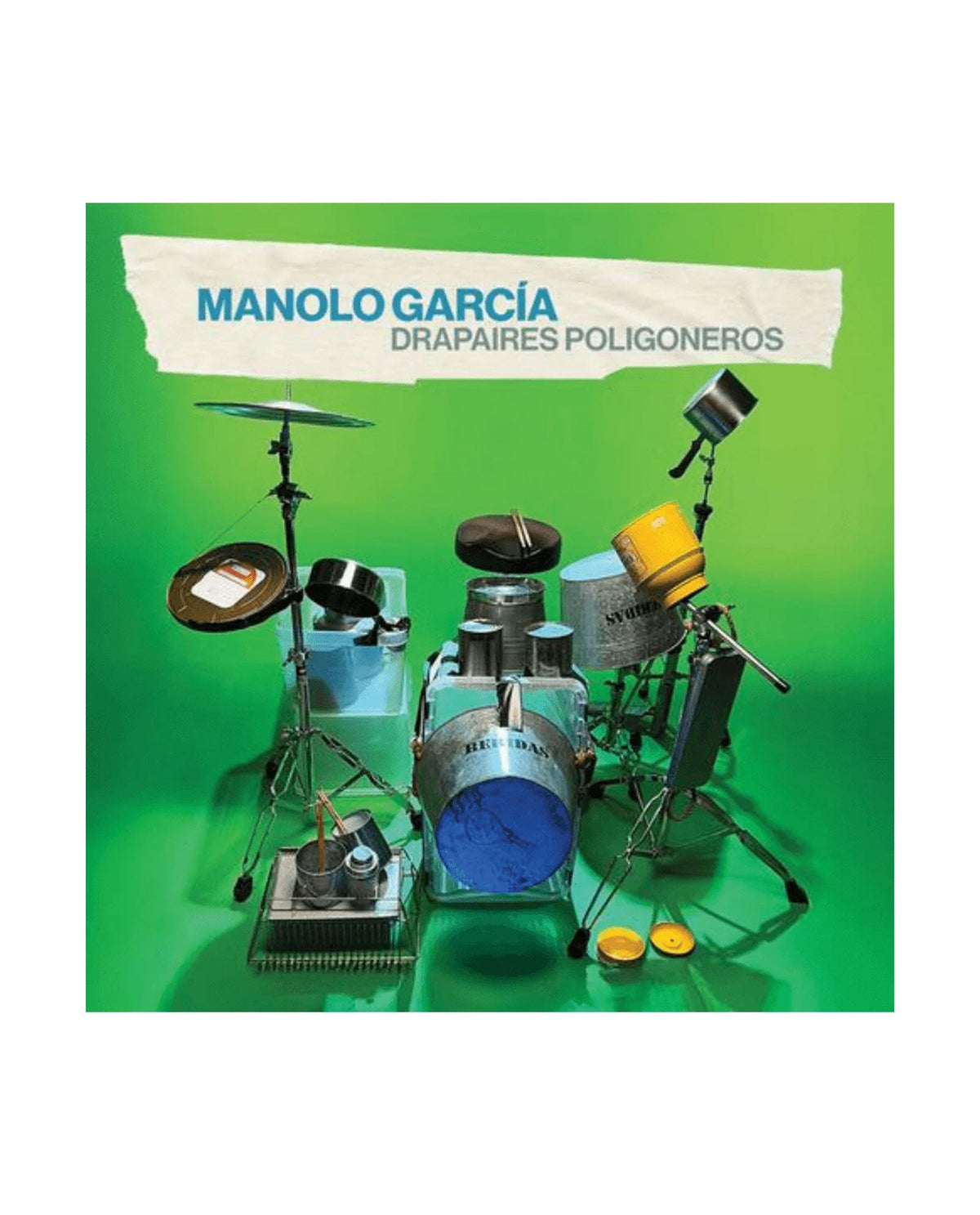 Manolo García - 2LP Vinilo "Drapaires Poligoneros" - D2fy · Rocktud - Rocktud