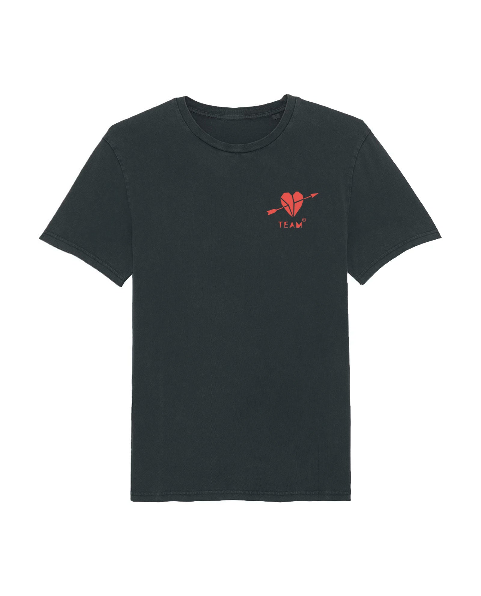 Manuel Carrasco - Camiseta "Hay que vivir el momento II - Corazón y Flecha" Unisex Negro Vintage - D2fy · Rocktud - Manuel Carrasco