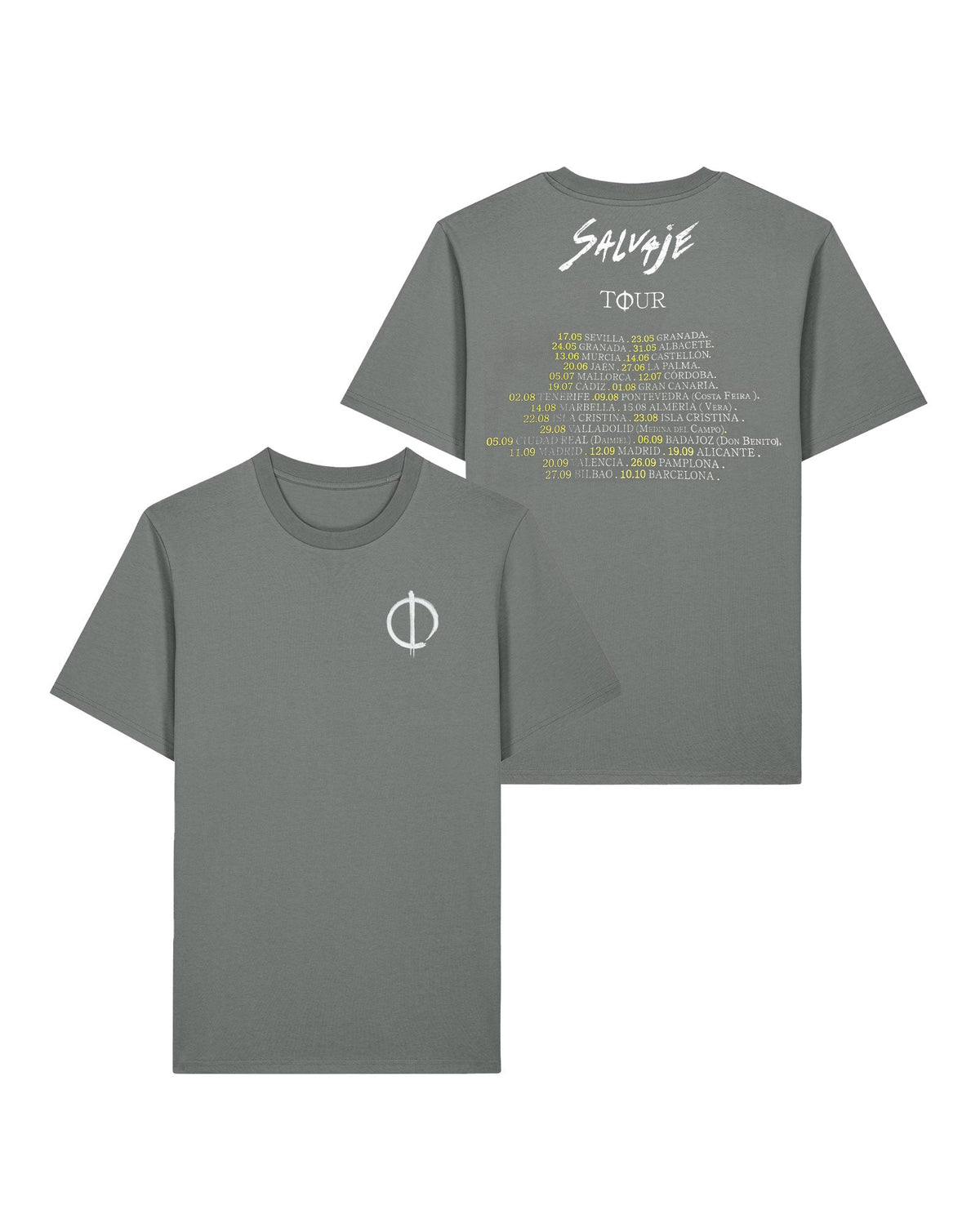 Manuel Carrasco - Camiseta Unisex "Gira" Gris - D2fy · Rocktud - Manuel Carrasco