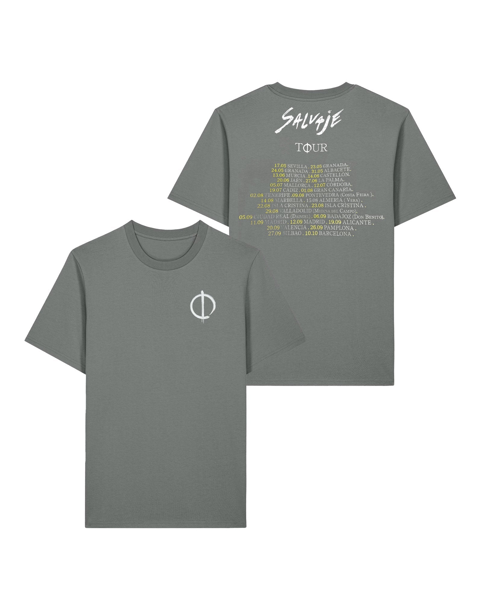 Manuel Carrasco - Camiseta Unisex "Gira" Gris - D2fy · Rocktud - Manuel Carrasco