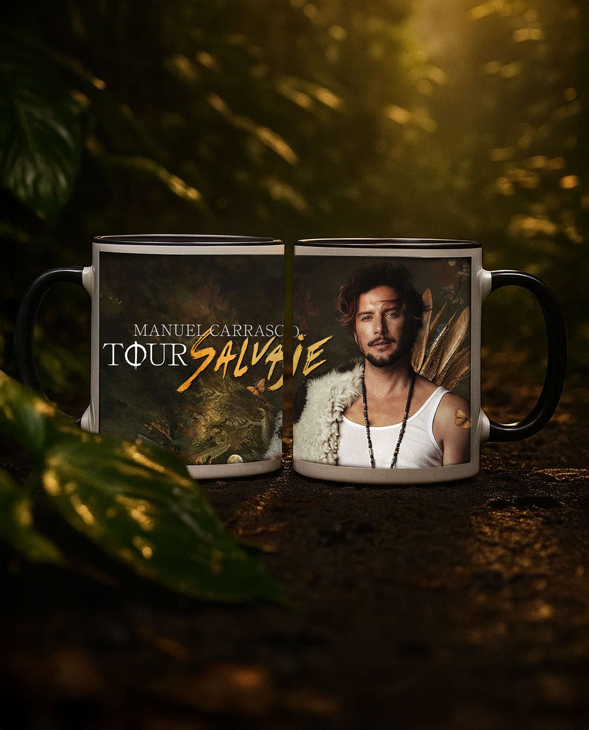 Manuel Carrasco - Taza "Tour Salvaje" - D2fy · Rocktud - Manuel Carrasco