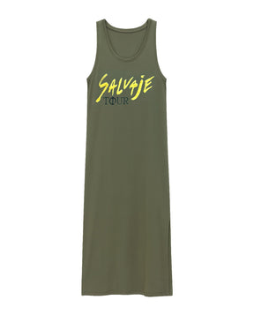 Manuel Carrasco - Vestido "Salvaje Tour" Verde - D2fy · Rocktud - Manuel Carrasco