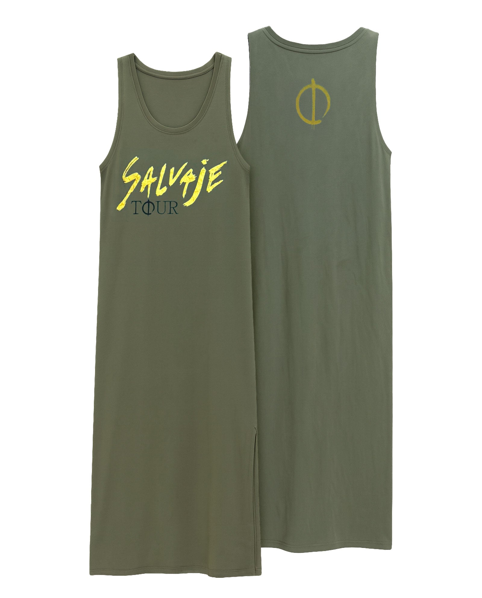 Manuel Carrasco - Vestido "Salvaje Tour" Verde - D2fy · Rocktud - Manuel Carrasco