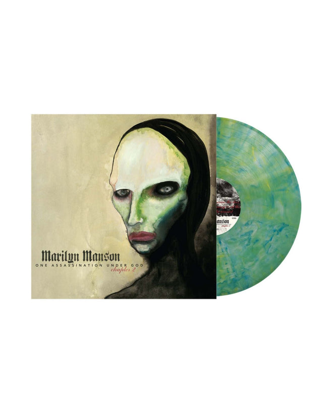 Marilyn Manson - LP Vinilo Verde y Azul "One Assassination Under God - Chapter 2" - D2fy - Direct To Fans - D2fy