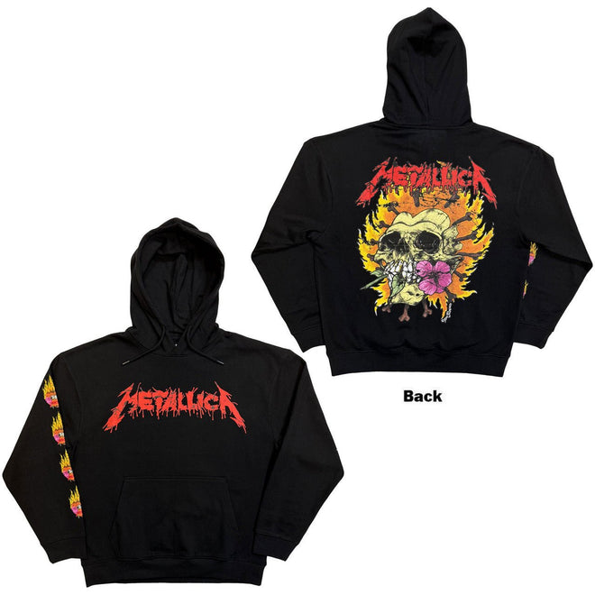Metallica - Sudadera "Flower Skull" Unisex - D2fy - Direct To Fans - Metallica