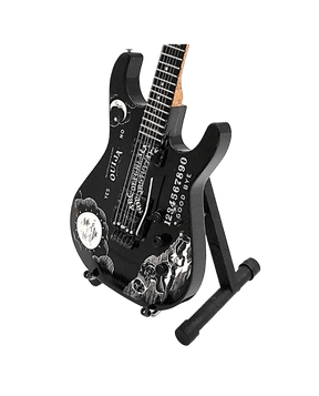 Music Legends - N1427 Mini Guitarra Artesanal de Colección (Años 80) - D2fy - Direct To Fans - D2fy