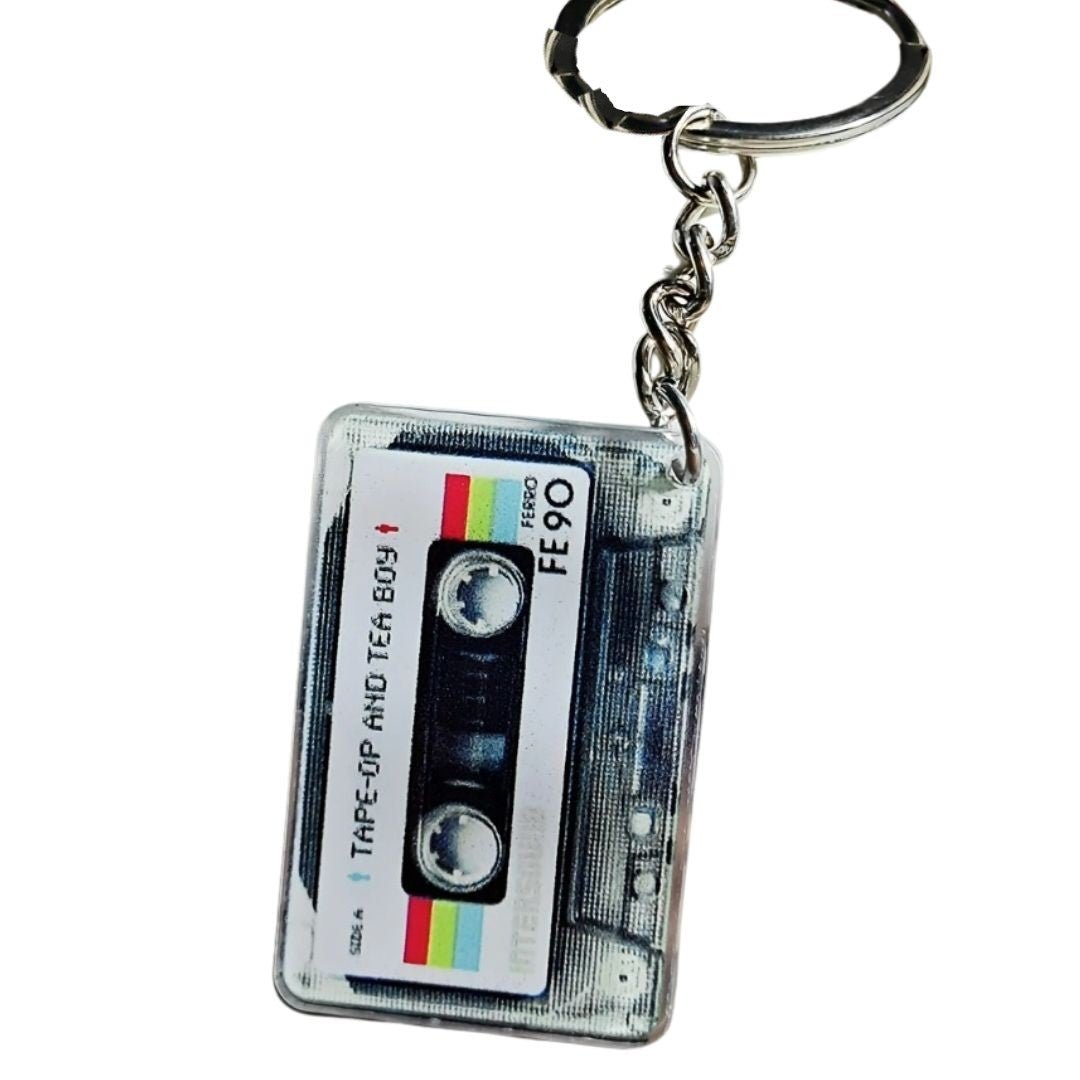 Music Legends - N15 Llavero Acrílico Casete Vintage - D2fy - Direct To Fans - Music Legends