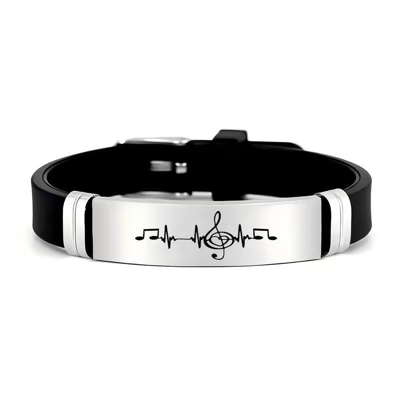 Music Legends - N708 Pulsera "Notas Musicales" - D2fy - Direct To Fans - Music Legends