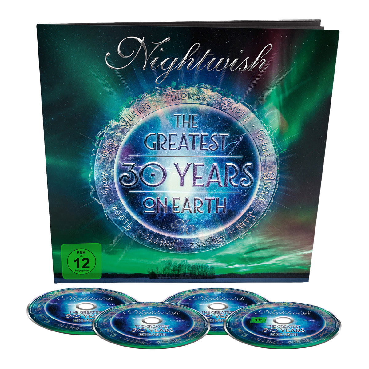 Nightwish - 3CD + BluRay "The Greatest 30 years on Earth" - D2fy - Direct To Fans - Nightwish