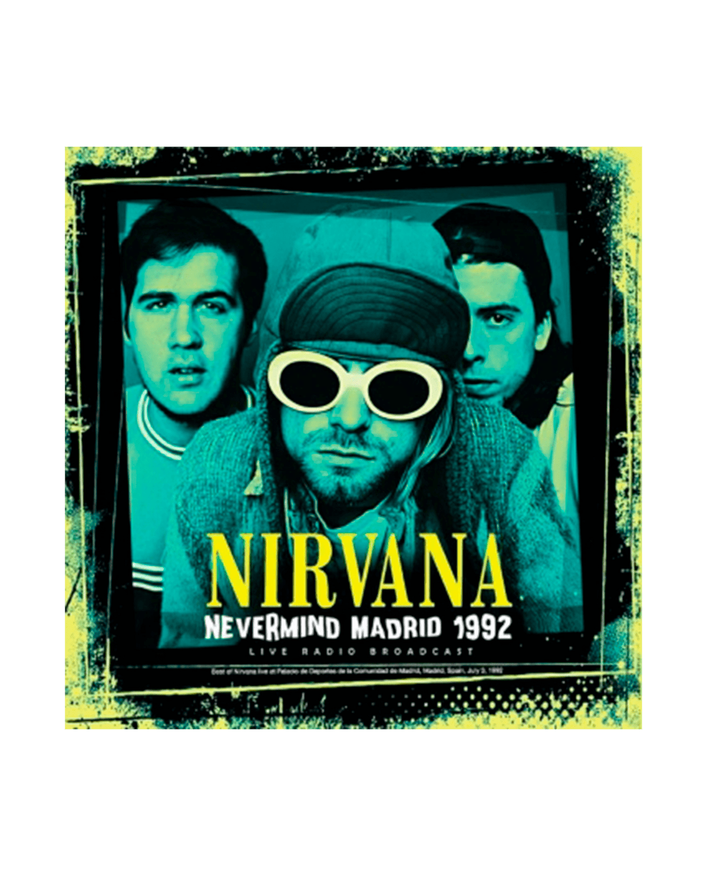 Nirvana - LP Vinilo "Nevermind Madrid 1992" - D2fy - Direct To Fans - D2fy