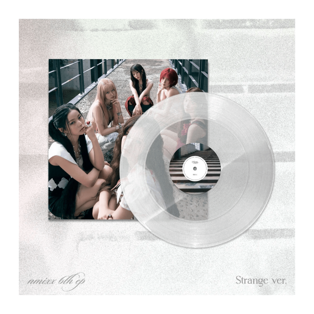 NMIXX - LP Vinilo Transparente Glitter "Strange Muse" (Strange Ver.) - D2fy - Direct To Fans - NMIXX