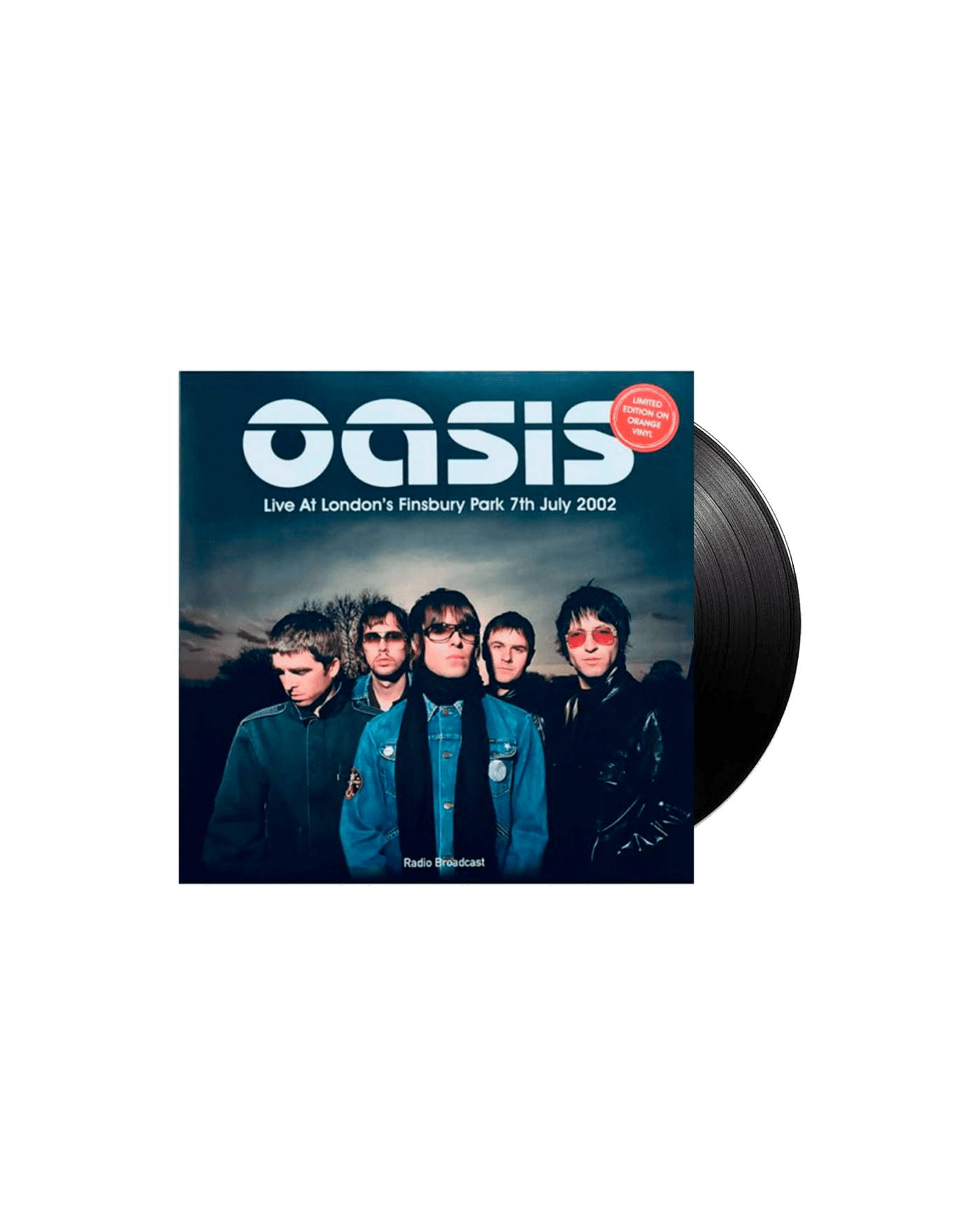 Oasis - LP Vinilo "Live at London's Finsbury Park 7th July 2002 - Radio Broadcast" - D2fy - Direct To Fans - D2fy