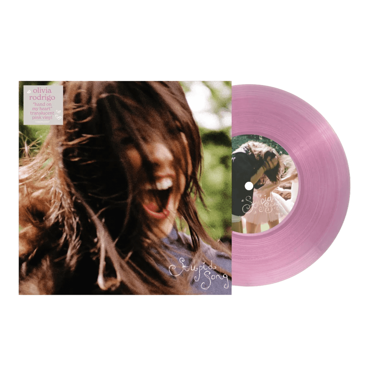 Olivia Rodrigo - LP Vinilo Rosa "stupid song" - D2fy - Direct To Fans - Olivia Rodrigo