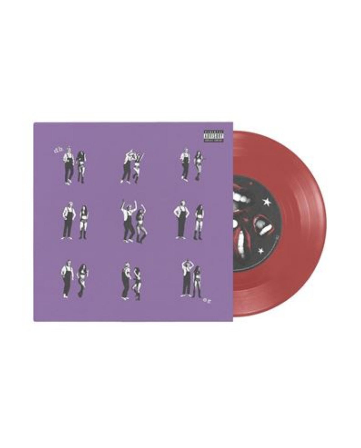 Olivia Rodrigo - LP Vinilo 7´´ Rojo Transparente "Burning Down the House"