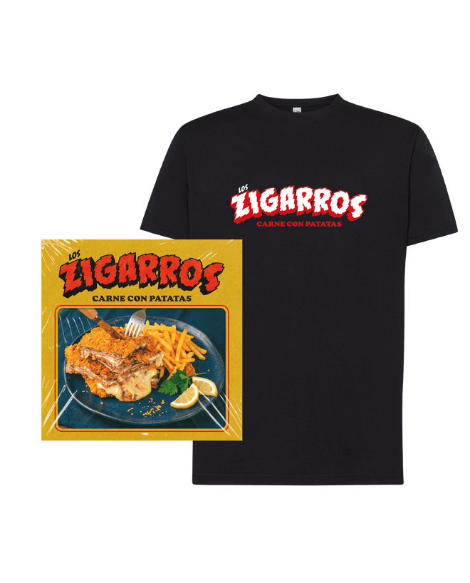 PACK CD Digipack Firmado + Camiseta - D2fy - Direct To Fans - Los Zigarros