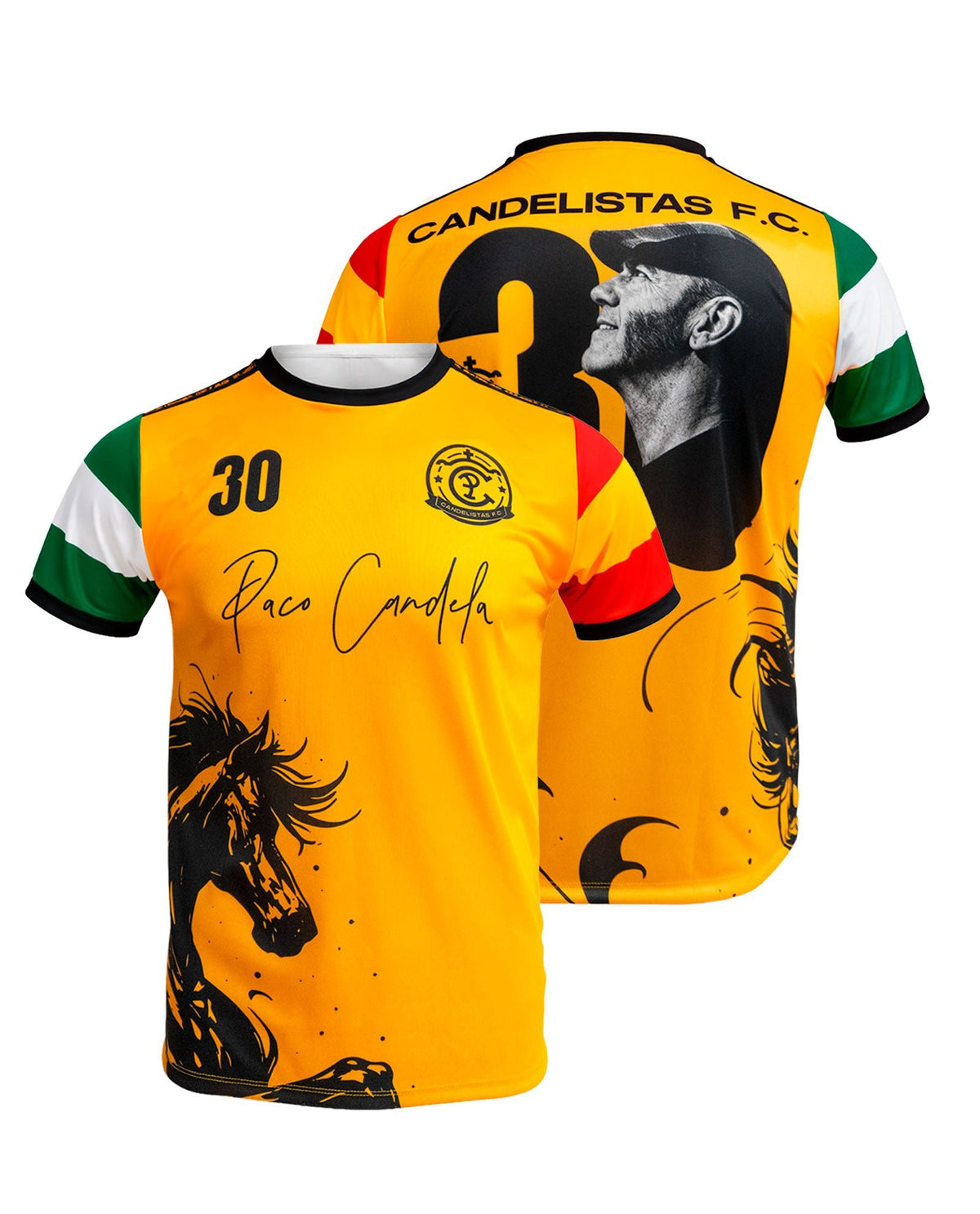 Paco Candela - Camiseta Fútbol "30" - D2fy · Rocktud - Paco Candela