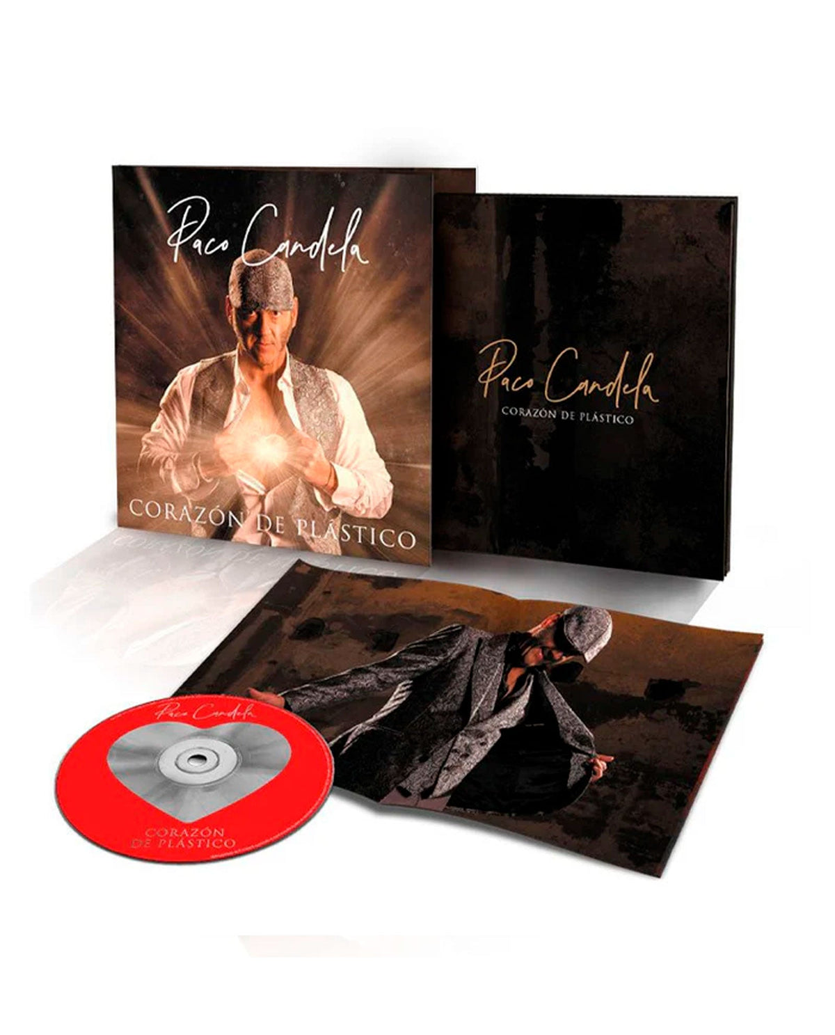 Paco Candela - CD Digifile Deluxe “Corazón de Plástico” - D2fy · Rocktud - Paco Candela