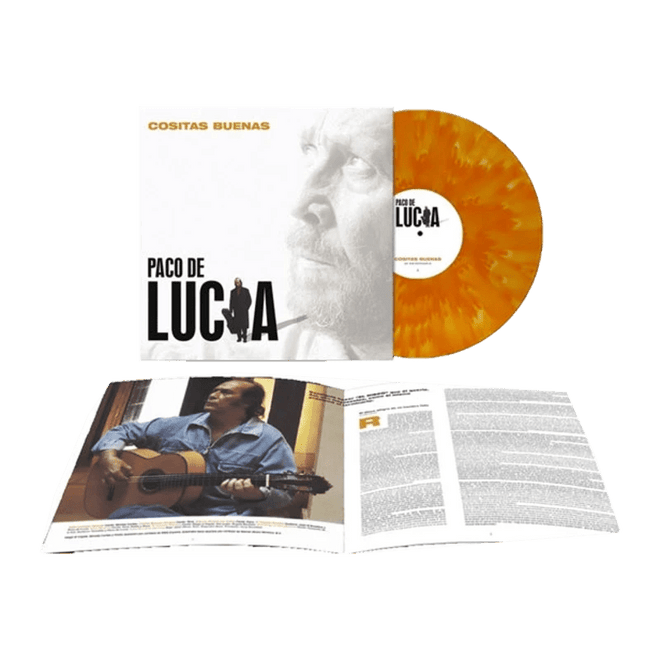 Paco de Lucía - LP Vinilo Naranja Fireplace Cloudy "Cositas Buenas" (Ed. 20º Aniversario) - D2fy - Direct To Fans - Paco de Lucia