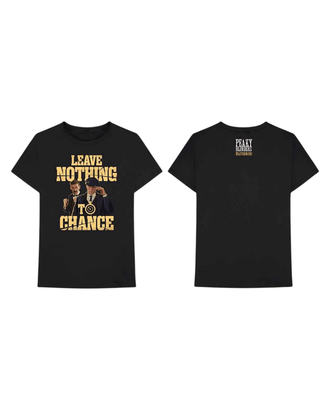 Peaky Blinders - Camiseta "Leave Nothing To Chance" Unisex - D2fy - Direct To Fans - D2fy