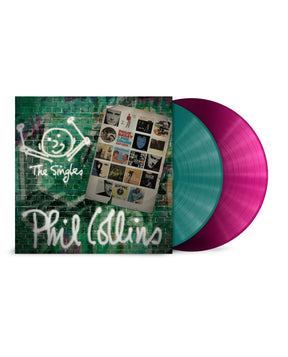 Phil Collins - 2LP Vinilo Color Magenta y Verde "The Singles" Edición Limitada - D2fy · Rocktud - Rocktud