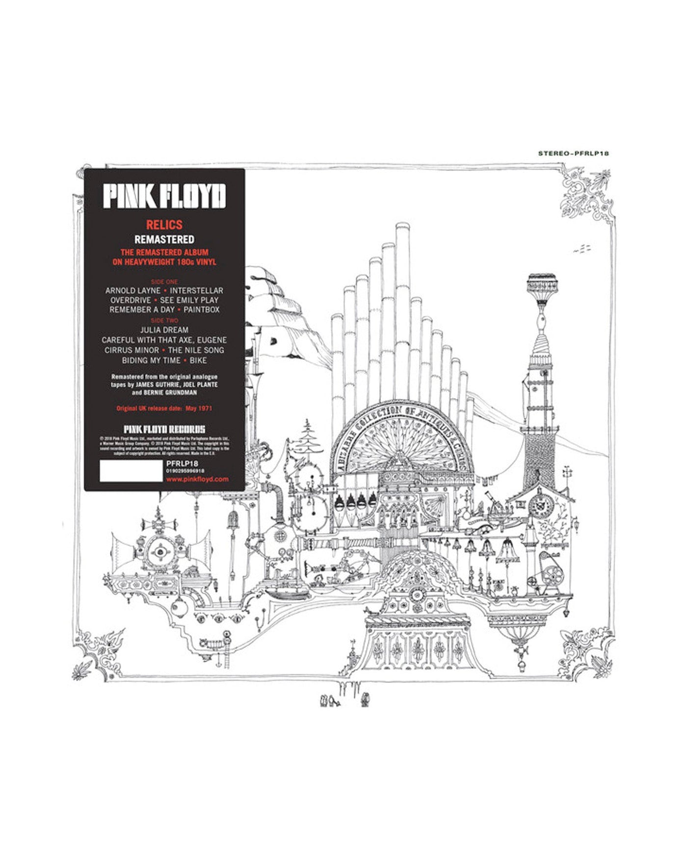 Pink Floyd - LP Vinilo "Relics" - D2fy · Rocktud - Rocktud