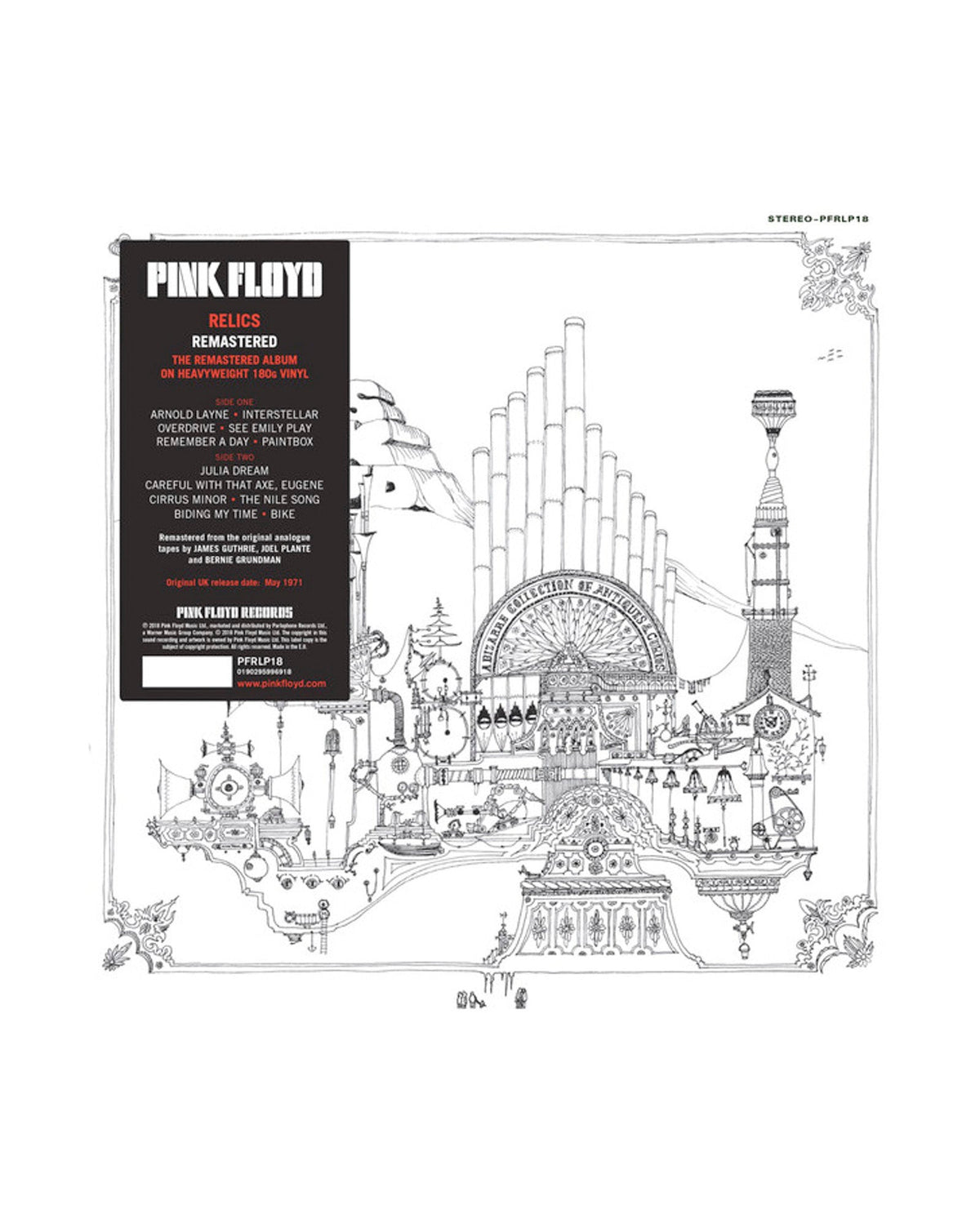 Pink Floyd - LP Vinilo "Relics" - D2fy · Rocktud - Rocktud