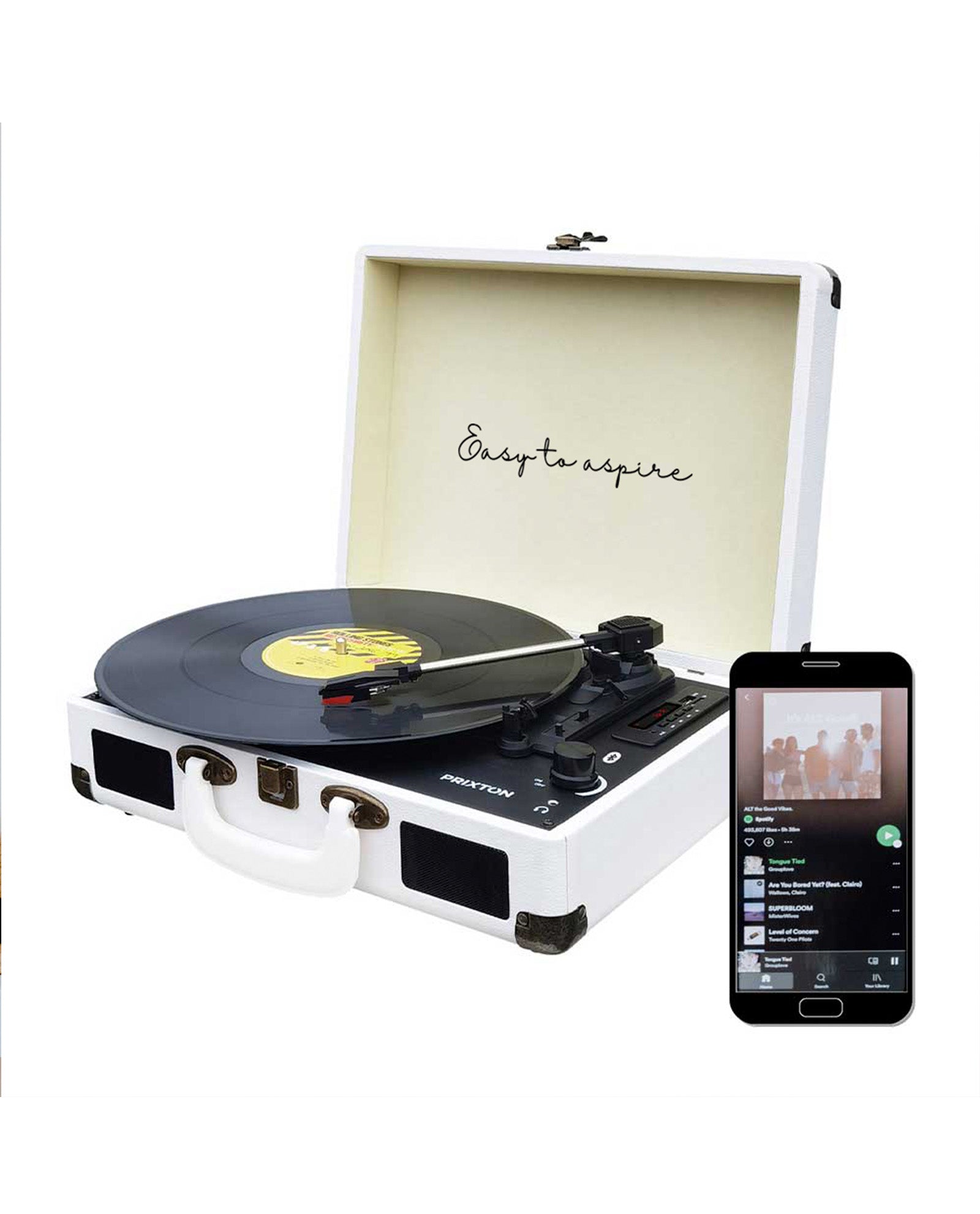 Prixton - Tocadiscos Bluetooth VC400 Blanco - D2fy · Rocktud - D2fy